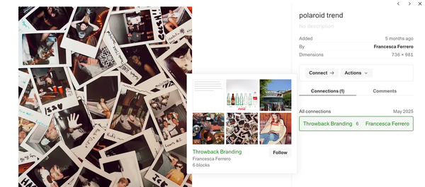 Spotting signals with Are.na